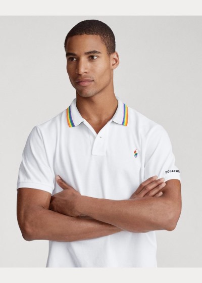 Camisa Polo Polo Ralph Lauren Mujer Blancos - Pride - HEANV2467